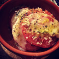 otomoog's cooksnap of when they made とまとチーズ焼き.
