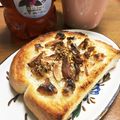 YUKIKI☆'s cooksnap of when they made ココナッツ香る❀アーモンドチーズトースト.
