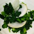ふぅちばぁ's cooksnap of when they made かぶとかぶの葉の浅漬け風サラダ.