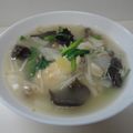 まほじょ's cooksnap of when they made 手羽先とニラの食べる生姜スープ鍋.