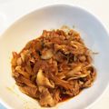 モクモクレシピ置き場's cooksnap of when they made 豚肉のケチャップ醤油炒め【朝食・弁当】.