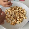 ヌマ家's cooksnap of when they made 簡単パパっと☆キャラメルポップコーン.