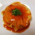 まんぷくプクプク's cooksnap of when they made 絶対ふんわり！かに玉&天津飯.