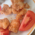 とろけい's cooksnap of when they made ささ身マヨコショウの唐揚げ弁当♡♡.