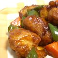 せいこ丸's cooksnap of when they made 夏野菜と鶏肉で甘酢ソース.
