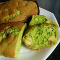 りくloveママ's cooksnap of when they made HMで簡単＊小松菜とさつまいものケーキ.