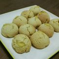 terakooo's cooksnap of when they made 中からとろ～り♡　カスタードクッキー.