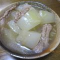 usiyosi's cooksnap of when they made 冬瓜と豚肉のとろ～りあんかけ.