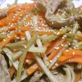 Rick_t's cooksnap of when they made 豚肉入り♡ごぼうとにんじんのきんぴら.