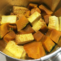 らみ子's cooksnap of when they made 簡単♪時短♪かぼちゃの煮物.
