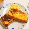 永山まゆう＊'s cooksnap of when they made 簡単♪フレンチトースト＊アレンジ色々♪.