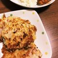 nyaaagomi's cooksnap of when they made カツレツ風♪豚チーズ♪.