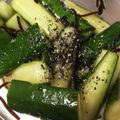 ごちちった's cooksnap of when they made キュウリの塩昆布和え★つくれぽ30件突破.