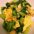 アッ★キィ's cooksnap of when they made ☆簡単 チンゲン菜と玉子の中華炒め☆.