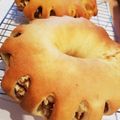 g☆try's cooksnap of when they made ずんだ餡と甘納豆のパン.