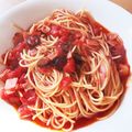 atsuke1014's cooksnap of when they made 簡単！プッタネスカ〜娼婦風パスタ〜.