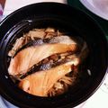 殿のお嫁さん's cooksnap of when they made ごま油香る♡塩鮭とキノコの炊き込みご飯.