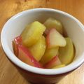おくっち家's cooksnap of when they made さつまいもとりんごの重ね煮.