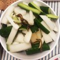なるちゃんん's cooksnap of when they made 大根と昆布の浅漬け♪.