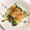 たまのじゃく's cooksnap of when they made お手軽！豆苗の肉巻き.