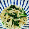 はなふあ's cooksnap of when they made 簡単副菜☆ほうれん草ともやしのお浸し.
