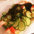 おぬまってぃ's cooksnap of when they made 簡単きゅうりとカニカマの酢の物.