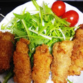 クックWHHCDU☆'s cooksnap of when they made 豚肉と梅しそ巻きのフライ.