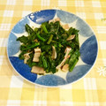 オレンジリング's cooksnap of when they made ほうれん草とベーコン炒め.