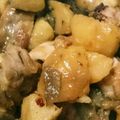 とめとし's cooksnap of when they made 簡単な鶏肉とじゃが芋甘辛煮込み.