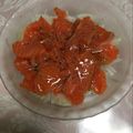 Papasugon's cooksnap of when they made 簡単おしゃれ☆サーモンのカルパッチョ.