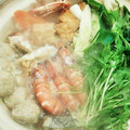 千歳緑's cooksnap of when they made 白だし嬉々一発（寄せ鍋）.