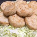 キンクマ☆杏ちゃん's cooksnap of when they made ◉レンコンの鶏ひき肉はさみ揚げ.