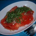 Jock's cooksnap of when they made 爽やかな味わい！トマトの和風サラダ.