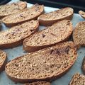 プランタン☆'s cooksnap of when they made m黒ゴマのビスコッティ.