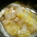 かぴーな's cooksnap of when they made 白菜と油揚げの味噌汁.