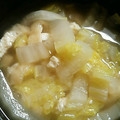 かぴーな's cooksnap of when they made 白菜と油揚げの味噌汁.