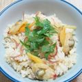 Gonbao's cooksnap of when they made 元祖！深川飯！ばかがいの炊込み御飯.
