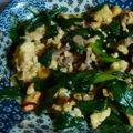 まるさいと's cooksnap of when they made 春のニラと豚こま＆卵の唐辛子炒め♪.