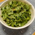 Tree5673's cooksnap of when they made 簡単！生で美味しい！春菊とごまのサラダ.