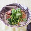 バカリャウ's cooksnap of when they made 豚肉の茹で汁で*豚粥*.