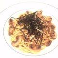 アメリカの鬼婆's cooksnap of when they made マッシュルームと海苔の和風スパゲティー.