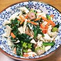 YUKIKI☆'s cooksnap of when they made ほうれん草とササミのナムル.