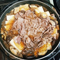 ミル☆クル's cooksnap of when they made おかわり続出★我が家のすき焼き風肉豆腐.