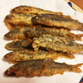 ゆきさく♪'s cooksnap of when they made 簡単♪天ぷら粉で鮎の唐揚げ　青のり風味.