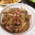 ＭＯＫＯＳＮＯＷ's cooksnap of when they made 簡単♡ごぼうandベーコンきんぴら♡.