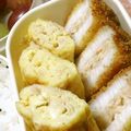 サイエンスまま's cooksnap of when they made 受験生応援弁当 長芋ツナカツ.