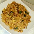 マポン's cooksnap of when they made 【15分】鰹節香る＊和風たらこチャーハン.