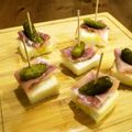 るるおか's cooksnap of when they made 生ハムとピクルスの欧風サンドイッチ.
