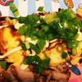 DX吉田's cooksnap of when they made もやしと豚肉のとん平焼き.