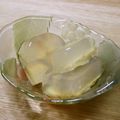 ガメコ's cooksnap of when they made 余った缶詰シロップで~寒天ゼリー.